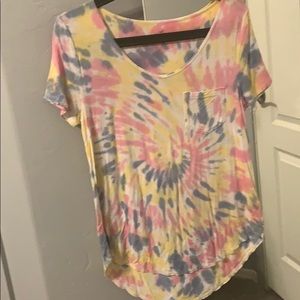 Tie dye hollister tee